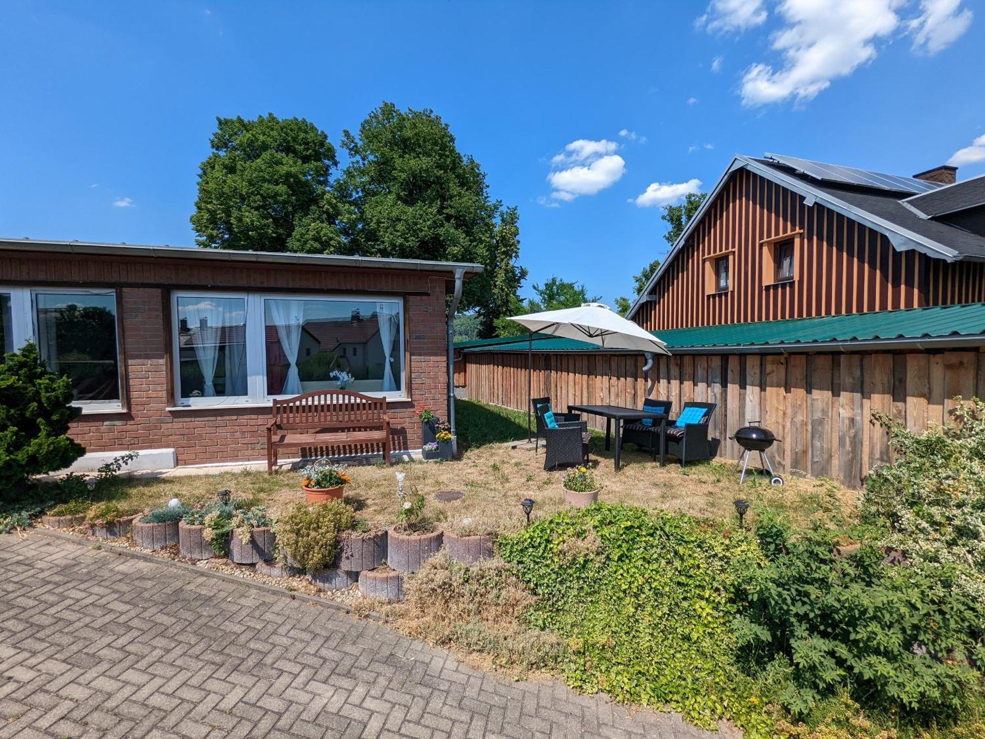 Apartamento W4 - Urlaubsmagie- Pool, Terrasse, Barbecue Lichtenhain  Exterior foto